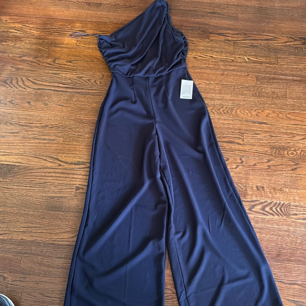 Navy jumpsuit- new with tags